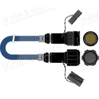 1T-PS40TT-10 40-кан. туровый аудиомультикорный кабель, Tourline 150-пин штекер > Tourline 150-пин гнездо