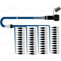 1T-PS48/0TX-05 48-кан.(48-IN/0-OUT) туровий аудіомультикорний кабель, Tourline 150-пін гніздо