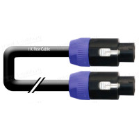 1T-A47-06SW - Кабель акустичний 8x2,5, Speakon8 > Speakon8, діаметр - 14 мм, колір - синій