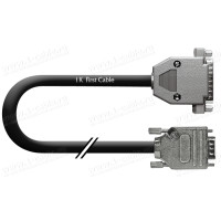 1T-RS232-0915MF-13 Кабель керування RS-232, серія Basic, D-Sub 9пін штекер > D-Sub 15пін гніздо, еластичний