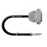 1T-RS25MPT-10 Кабель керування RS-422, серія Basic, D-SUB 25-пін штекер > Pigtail