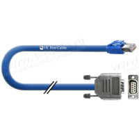 1T-RS42-00.2 Кабель контрольно-вимірювальний, D-Sub 9-пін гніздо > 1x RJ45 штекер, діаметр - 5.5 мм