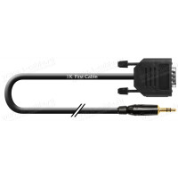 1T-RS64-10 Кабель управления RS-232, серия Standart, D-Sub 9пин штекер > Jack 3,5 stereo