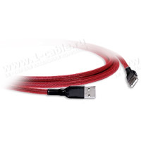 1T-USB05-AA-05 Кабель USB 2.0 для передачи данных в защитной оплетке, штекер (тип A) -штекер (тип A)
