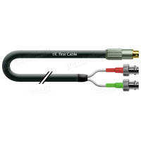 1T-V17-00.2 Кабель відео Y/C (S-Video), S-Video 4pin (miniDIN4) штекер > 2х BNC гніздо, діаметр-7 мм