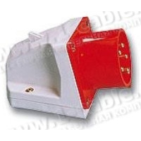 05136 - Накладний приладовий штекер CEE-типу, бічний введення, IP44, 3 полюси (2п + з)