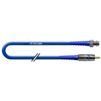 1T-VA32-01 Кабель відео композитний, 75 Ом, BNC гніздо > RCA штекер, діаметр - 6 мм