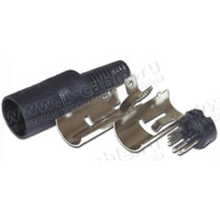 AC-DIN5-N - Роз'єм DIN 5-контактний, штекер, розгортка 240 град., контакти-покриття нікель