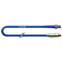 1T-VA33-01 Кабель відео композитний, 75 Ом, BNC гніздо > RCA гніздо, діаметр - 6 мм