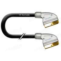 1T-VC26-01 Кабель відео компонентний RGB, SCART штекер > SCART штекер, діаметр- 9.9 мм