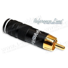 ACR-62-7.5R - Разъем RCA кабельный, серия "Reference Line", штекер, на кабель диам. до 7.5 мм