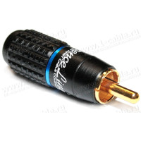 ACR-69-4.5AU - Разъем RCA кабельный, серия "Reference Line", штекер, на кабель диам. до 4.5 мм