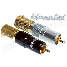 ACR-78-11C - Разъем RCA кабельный, серия "Reference Line", штекер, на кабель диам. до 11.5 мм