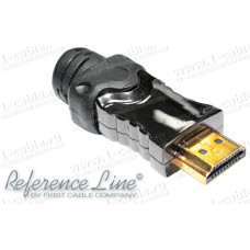 ACR-HDMI19-M - Кабельный разъем HDMI, штекер, серия "Reference Line", с металлическим разборным корпусом