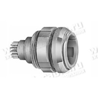 CKB.M03.GLLG - Разъём многоконтактный панельный, гнездо, серия 2P (Plastic REDEL), 3 контакта