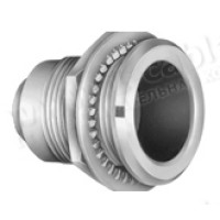 EGG.00.302.CLL - Роз'єм низьковольтний, панельний, гніздо, серія 00, 2 контакти, пайка, Lemo