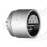 ERY.2C.306.CLL - Разъём коаксиальный 50 Ом, многоконтактный, гермафродит, панельный, гнездо