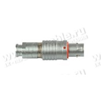 FEG.1B.306.CLAD62Z - Роз'єм багатоконтактний кабельний, штекер, серія 1B, 6 контактів, пайка