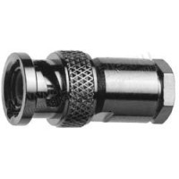 J01002F0609 - Разъем BNC кабельный, штекер, муфта (закрутка), 75 Ом, G2 (RG-59B/U)