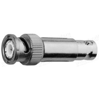 J01006A0025 - BNC Атенюатор, прохідний, штекер-гніздо, 50 Ом, 2.0Вт, ослаблення - 20 дБ