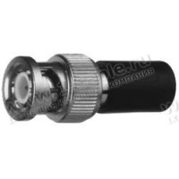 J01006A1268 - Опір навантаження BNC, штекер, 0.5 Вт, 50 Ом, 100 МГц, >20 дБ, 1%