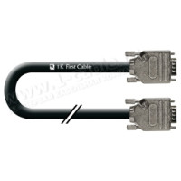 1T-VGA25-00.1 Кабель-подовжувач відео компонентний VGA/RGBHV, Basic, D-Sub 15-пін гніздо > D-Sub 15-пін гніздо