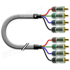 1T-VGA30-01 Кабель видео компонентный RGBS (+ синхронизация), E-1, 4х RCA штекер > 4х RCA штекер