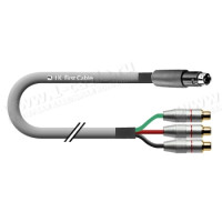 1T-VGA66-00.5 Кабель для HDTV виходу відеокарт miniDIN 9, компонентний YPbPr, Basic, 75 Ом, miniDIN 8-пін штекер