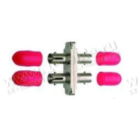 J08011A0014 - Оптичний адаптер панельний дуплексний серії ST, прохідний, T-ST-Duplex