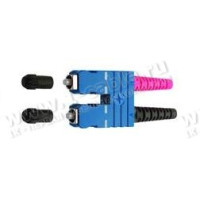 J08080B0007 - Оптичний роз'єм кабельний дуплексний штекер серії SC, T-SC Duplex, багатомодовий