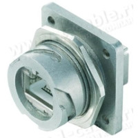 J80020A0000 - Роз'єм RJ45 панельний, гніздо, кріплення гайка, серія Variant 1