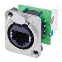 NE8FDV-Y110-B - Роз'єм RJ45 Ethercon у корпусі D-посадки під затискач дроту IDC-110, AWG 26-20