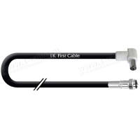 1T-VT37-01 Кабель Антенний 75 Ом, F штекер > IEC штекер, діаметр - 6.95 мм, 1.02/4.57 (1x1.02 мм) AWG24