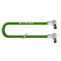 1T-VT38-01.5 Кабель Антенний 75 Ом, IEC штекер > IEC гніздо, діаметр - 6.1 мм, 0.8/3.7AF (1х0.80 мм)