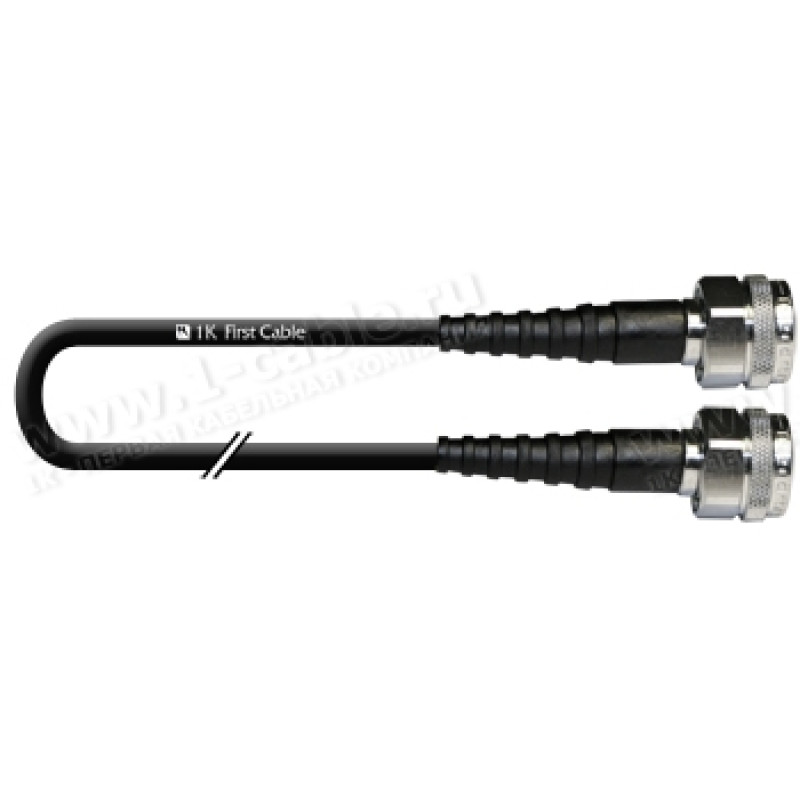 1T-VT41-001 Кабель коаксиальный 50 Ом, стандартный (RG-58) N штекер > N штекер, диаметр- 4.95мм