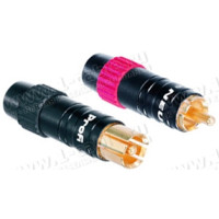 NF2C-B/2 - Роз'єм RCA NEUTRIK, професійний, парний комплект 2 штекери (л/п)