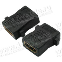 HDMI-P-HDMI-FF - Адаптер прохідний панельний HDMI гніздо> HDMI гніздо, гвинтове кріплення