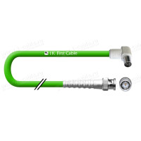 1T-VT66-01 Кабель Антенний 75 Ом, BNC штекер > IEC штекер, діаметр - 6.1 мм, 0.8/3.7AF (1х0.80 мм)