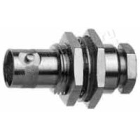 J01001A0089 - Роз'єм R-BNC (корпус-гніздо/ц.контакт-штекер) кабельний/панельний, муфта