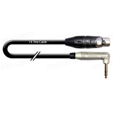 1T-AIC05-00.5 - Кабель звук балансный переходной, Basic, XLR3 гнездо > Jack 6.3 stereo штекер