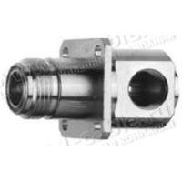 J01021B0103 - Корпус комбінованого роз'єму N, гніздо, панельний, квадратний фланець, 50 Ом