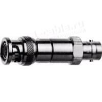 J01006A0014 - Опір навантаження BNC, прохідний, штекер-гніздо, 75 Ом, 0.5 Вт, макс. 1GHz,