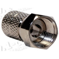 F 113-57 - F-разъем на кабель DG125, 1.25/5.30, накрутка, Alcad (Испания)