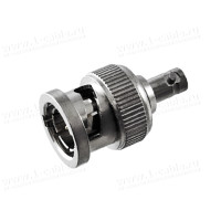 J01008A0091 - Адаптер проходной, BNC штекер > HD-BNC гнездо, для цифровых сигналов (HDTV)