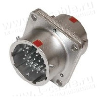 BTCCZZ1B - Адаптер панельный проходной, штекер-гнездо, 26 контактов, 24 контакта (ток 5А)