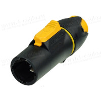 NAC3MX-W - Кабельний роз'єм водонепроникний, серія powerCON TRUE1, штекер, к-ть контактів- 3