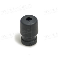 AC-GROJK-BLK - Хвостовик маркувальний для роз'ємів Phono Jack 3.5 серії K, колір чорний