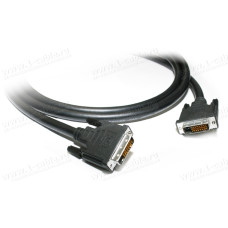 DVIS-MM-01 - Цифровой кабель DVI-D, Dual Link, серия Standard, штекер-штекер, 7P (2x7х0.16mm, AWG26) +5 C