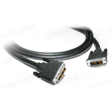 DVIS-MMS-01 - Цифровой кабель DVI-D, Single Link, серия Standard, штекер-штекер, 5P(2x7х0.16 мм; AWG26)+5C