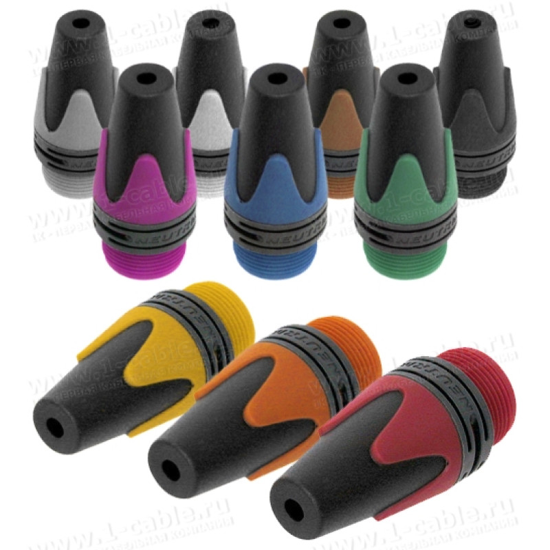 BXX-1 - Ковпачок кольоровий для роз'ємів XLR серії *XX, колір - коричневий, Neutrik (Швейцарія)